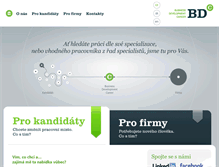 Tablet Screenshot of bdcareer.eu